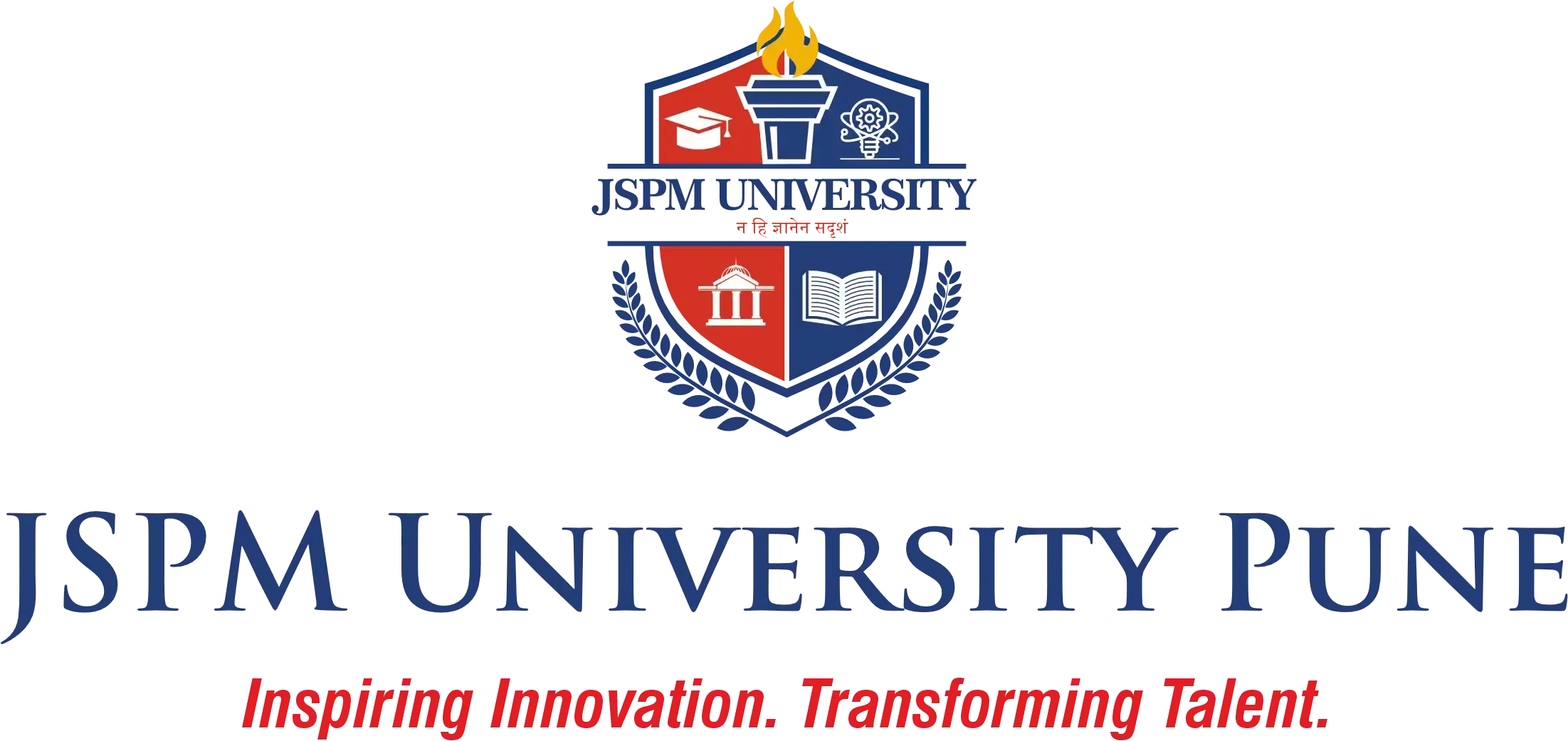 JSPM University Footer Logo